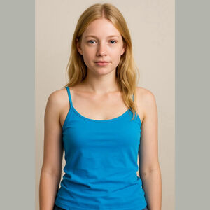Grans Blue Convertible Strap Tank Top XL